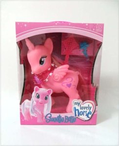 VINYL HORSE W/ACCESSORIES & MUSIC & LIGHT - HP1044947