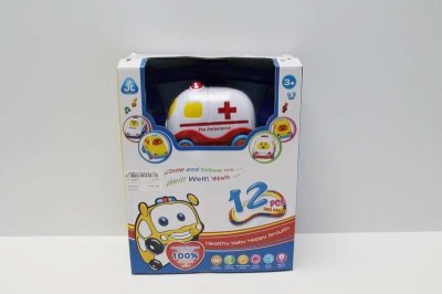 电动卡通轨道车带灯光音乐 2款混装 - HP1045012