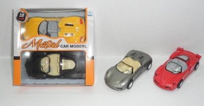 1:43 PULL BACK DIE CAST CAR 2ASST4COLOR - HP1045221