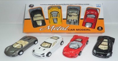 1:43 PULL BACK DIE CAST CAR 4ASST4COLOR - HP1045225
