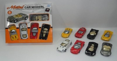 1:43 PULL BACK DIE CAST CAR 4ASST4COLOR - HP1045227