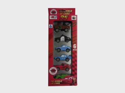 6PCS PULL BACK DIE CAST CAR - HP1045229