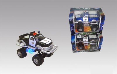 1:36 PULL BACK DIE CAST CAR W/LIGHT&SOUND - HP1045257