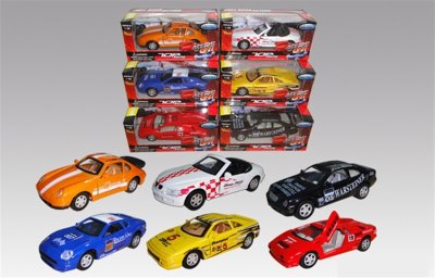 1:36 PULL BACK DIE CAST CAR 6ASST - HP1045286