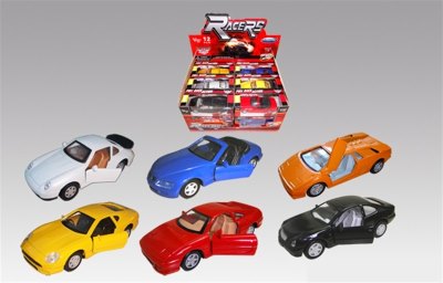 1:36 PULL BACK DIE CAST CAR 12PCS - HP1045297