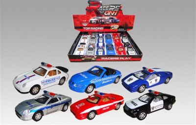 1:36 PULL BACK DIE CAST CAR 12PCS - HP1045302