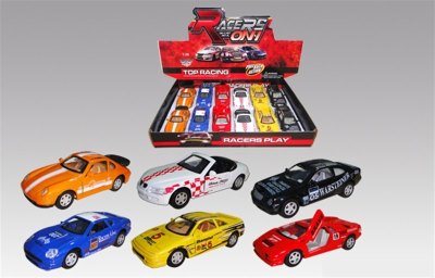 1:36 PULL BACK DIE CAST CAR 12PCS - HP1045304