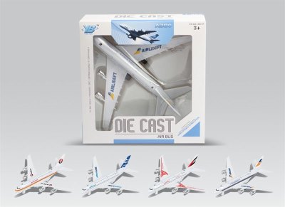 PULL BACK DIE CAST PLANE W/LIGHT MUSIC - HP1045338
