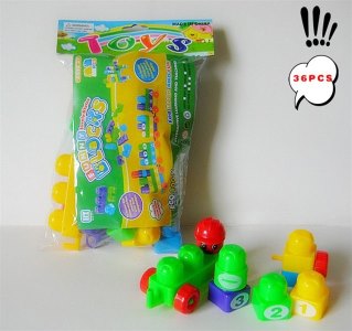 益智积木车 53PCS  - HP1045909
