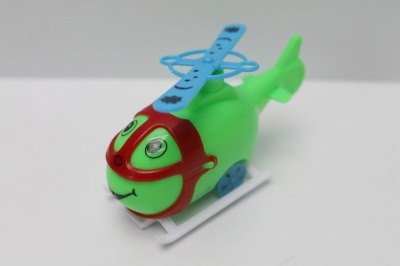 PULL BACK AIRPLANE WHITE/GREEN/BLUE/RED - HP1046201