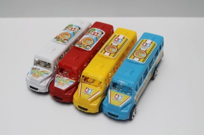 PULL BACK SCHOOL BUS 4COLOR - HP1046206