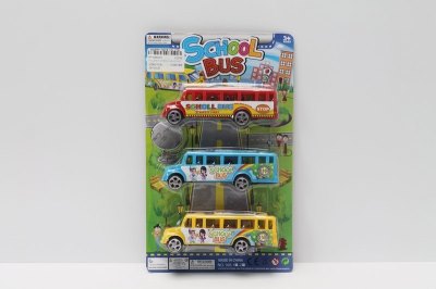 PULL BACK SCHOOL BUS 4COLOR - HP1046207