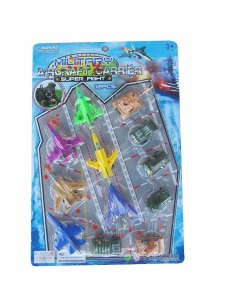 6PCS PULL BACK MILITARY CAR & 6PCS PULL BACK AIR PLANE - HP1046643