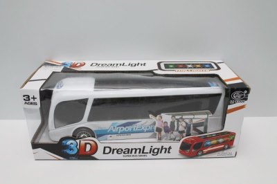 电动巴士带3D灯光,音乐 - HP1046827