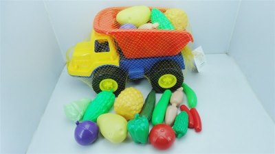 FREE WAY CAR W/VEGETABLES 14PCS  - HP1046860