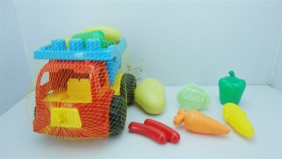FREE WAY CAR W/VEGETABLES 7PCS  - HP1046861