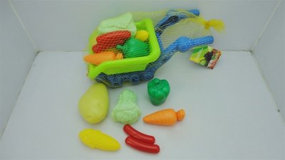 FREE WAY CAR W/VEGETABLES 7PCS  - HP1046862