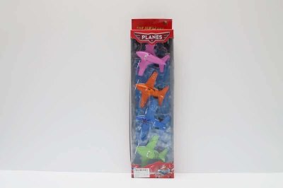 4PCS PULL BACK PLANE 4ASST PINK/ORANGE/BLUE/GREEN - HP1047004