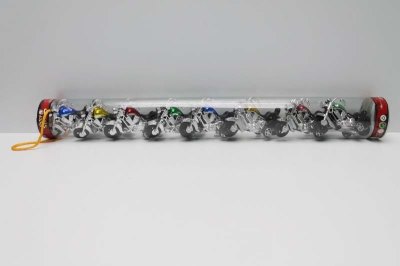 8PCS PULL BACK MOTORCYCLE RED/BLUE/YELLOW/GREEN - HP1047173