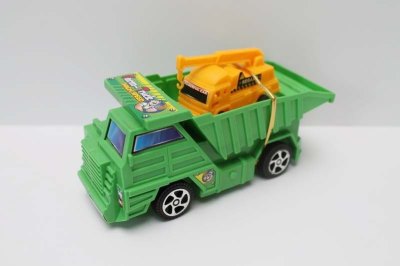 PULL BACK  CONTAINER CAR  GREEN/RED/BLUE - HP1047265