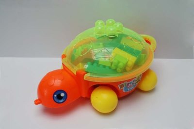46/S BUILDING BLOCK CAR PURPLE/ORANGE - HP1047282