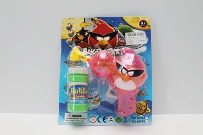 FRICTION BUBBLE GUN W/LIGHT 3COLOR - HP1047354