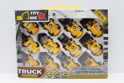 PULL BACK CONSTRUCTION CAR 12PCS - HP1047526