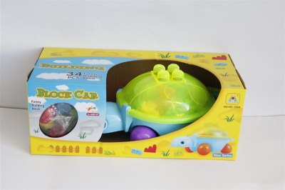 19PCS BLOCKS CAR (CARTOON TORTOISE) - HP1047667