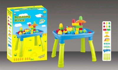 18PCS BUILDING BLOCK TABLE  - HP1047668