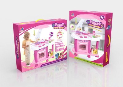 KITCHEN SET W/LIGHT & MUSIC & CLOCK - HP1047681