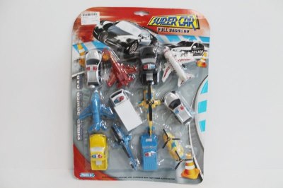 PULL BACK CAR & PLANE 12PCS - HP1047819