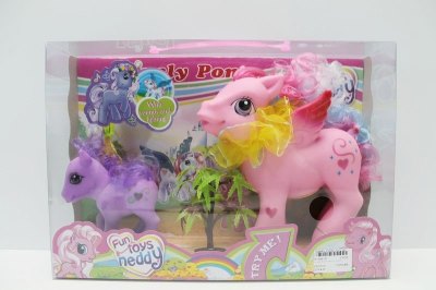 PONY W/LIGHT & MUSIC (INCLUDED BUTTON CELL) 2COLOR - HP1048137
