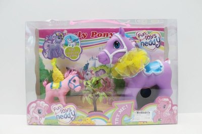 PONY W/LIGHT & MUSIC (INCLUDED BUTTON CELL) 2COLOR - HP1048139