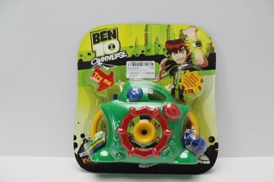 益智投影相机(BEN10)带灯光包电 2色混装 - HP1048325