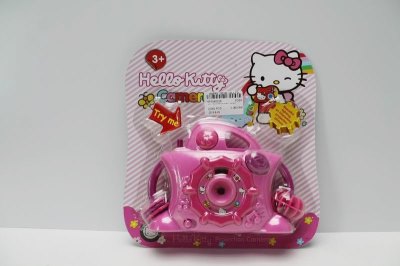 HELLO KITTY益智投影相机带灯光包电 2色混装 - HP1048328