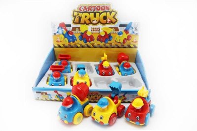 FRICTION CONSTRUCTION CAR 4ASST 8PCS DISPLAY BOX - HP1048521