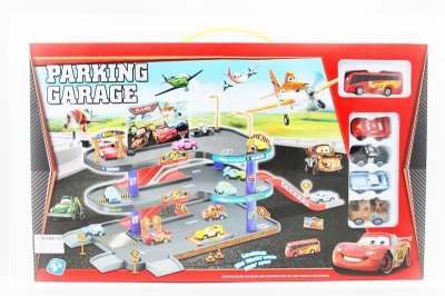 PARKING GARAGE W/1 FREE WAY BUS & 4 CARS - HP1048523