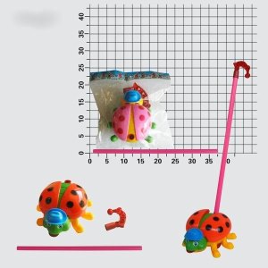 PUSH BEETLE PINK/ORANGE - HP1048552