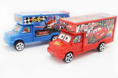 PULL BACK CAR 2ASST RED/BLUE - HP1048703