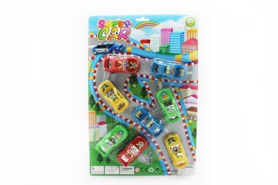 8PCS PULL BACK CAR 4COLOR - HP1048755
