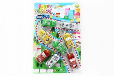 8PCS PULL BACK CAR 4COLOR - HP1048757