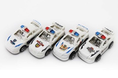PULL BACK POLICE CARS 4ASST - HP1048759
