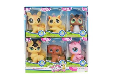 VINYL ANIMAL 6ASST 6PCS DISPLAY BOX - HP1048845