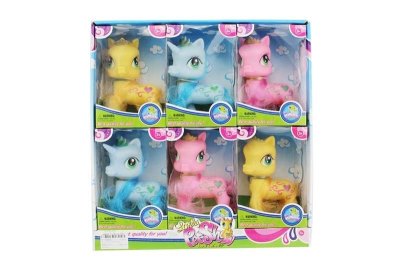 VINYL ANIMAL 6ASST 6PCS DISPLAY BOX - HP1048846
