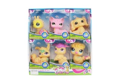 VINYL ANIMAL 6ASST 6PCS DISPLAY BOX - HP1048847