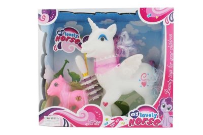PONY W/LIGHT & MUSIC & ACCESSORIES(INCLUDED BUTTON CELL) 2COLOR - HP1048848