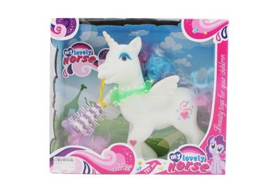 PONY W/LIGHT & MUSIC & ACCESSORIES(INCLUDED BUTTON CELL) 2COLOR - HP1048849