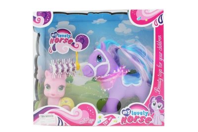 PONY W/LIGHT & MUSIC & ACCESSORIES(INCLUDED BUTTON CELL) 2COLOR - HP1048850