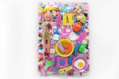 KITCHEN SET W/DOLL - HP1048939