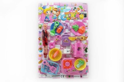 KITCHEN SET W/DOLL - HP1048948
